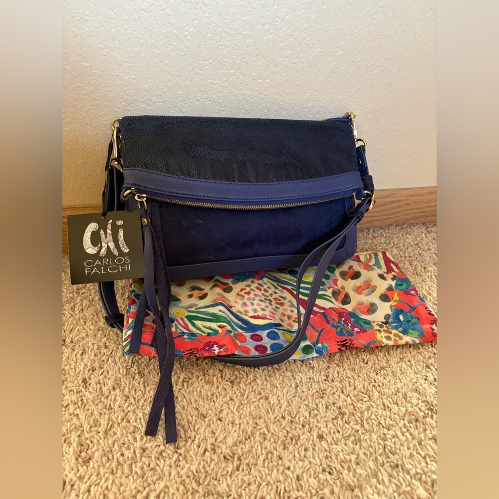 Chi Carlos Falchi fold over bag